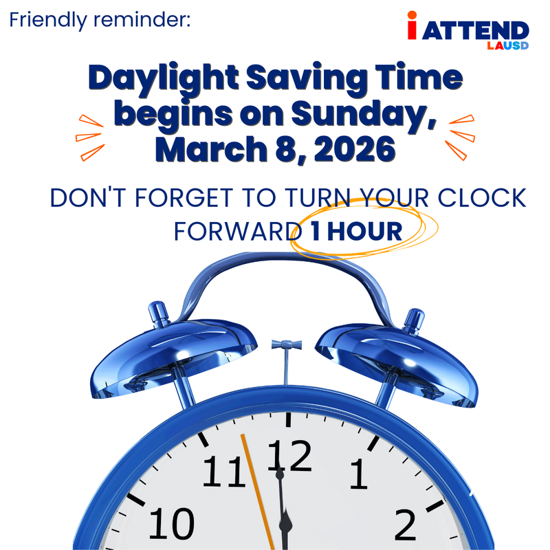Daylight Saving Time begins on Sunday, March 8, 2026