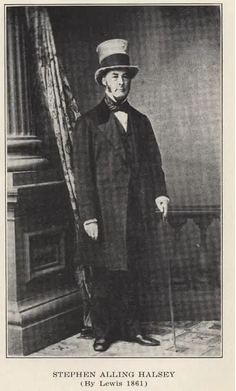 Stephen A. Halsey Column Michael Perlman