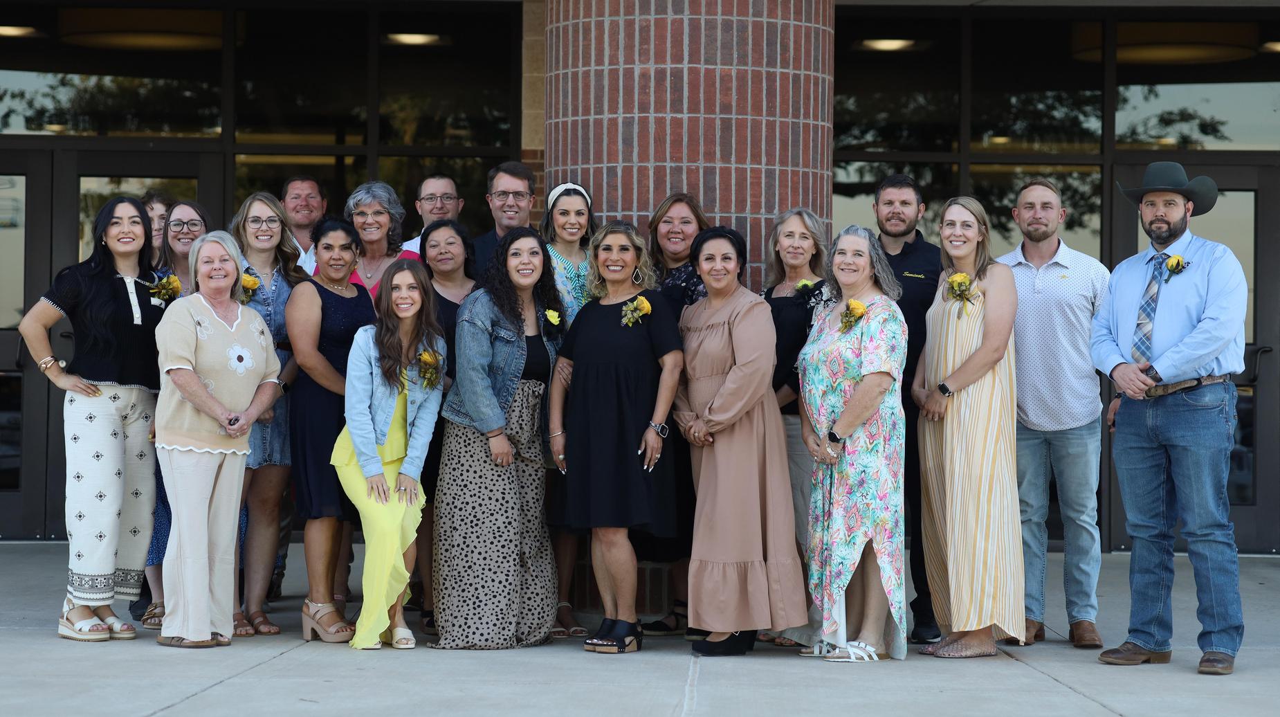 Seminole ISD Years of Service award recipients
