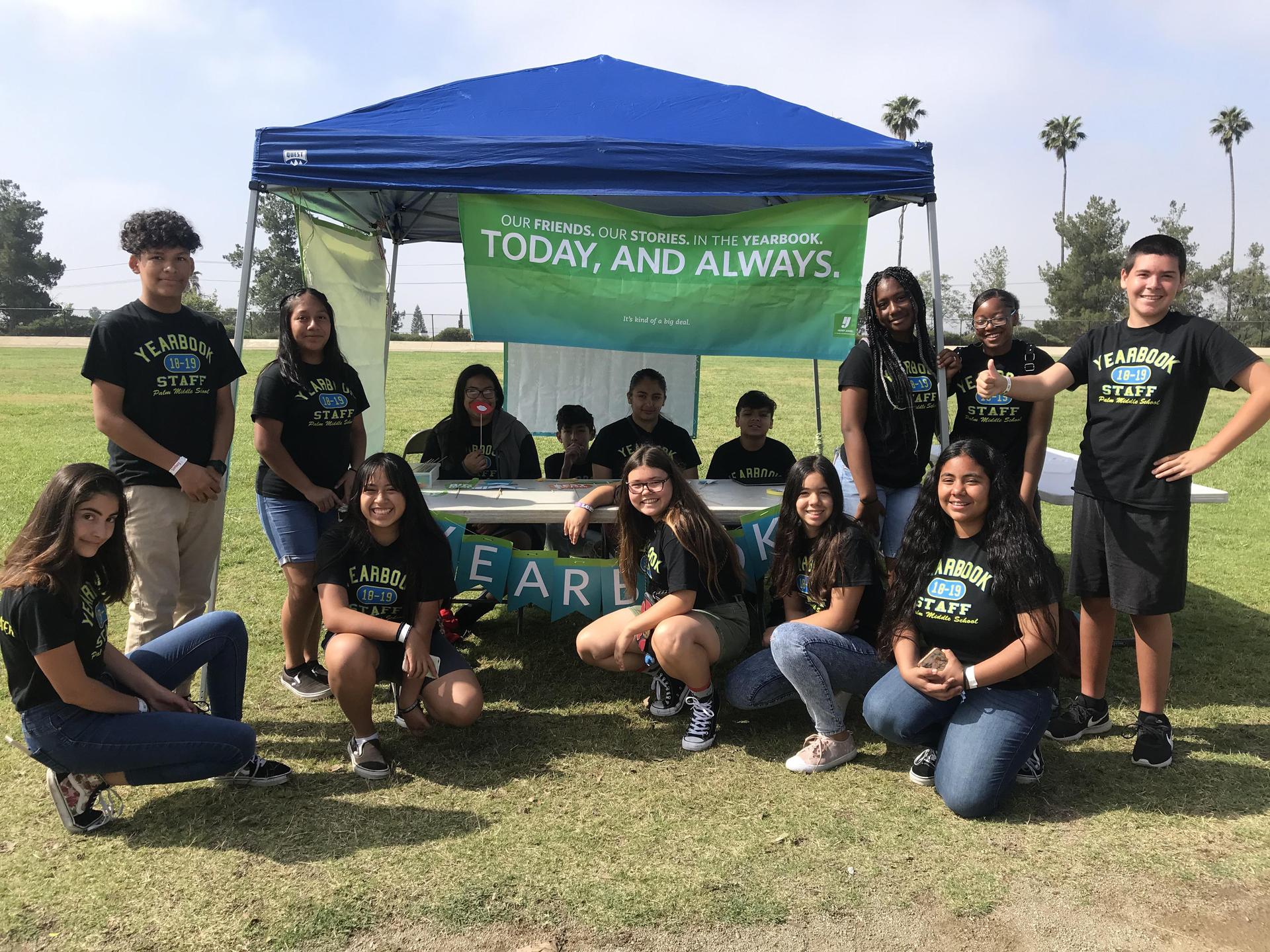 Yearbook ASB Leadership Palm Middle School