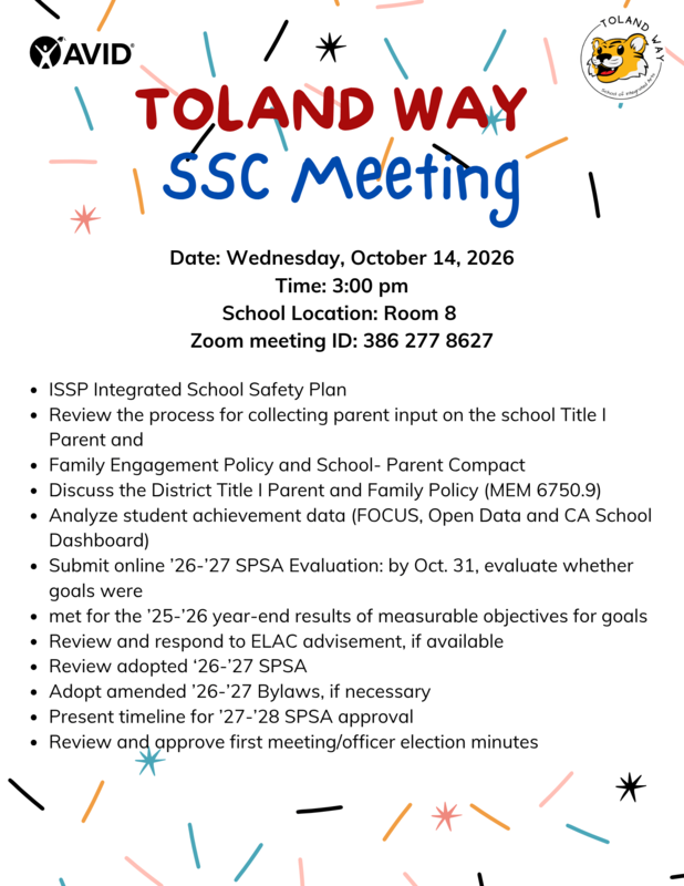 SSC Meeting