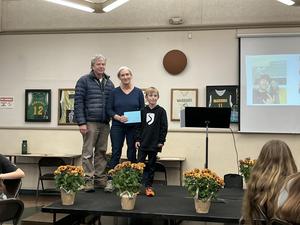 Kelly and Jake Loogman, Gold & Green School Garden