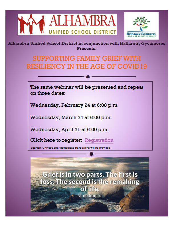 Grief and Loss Webinar Featured Photo