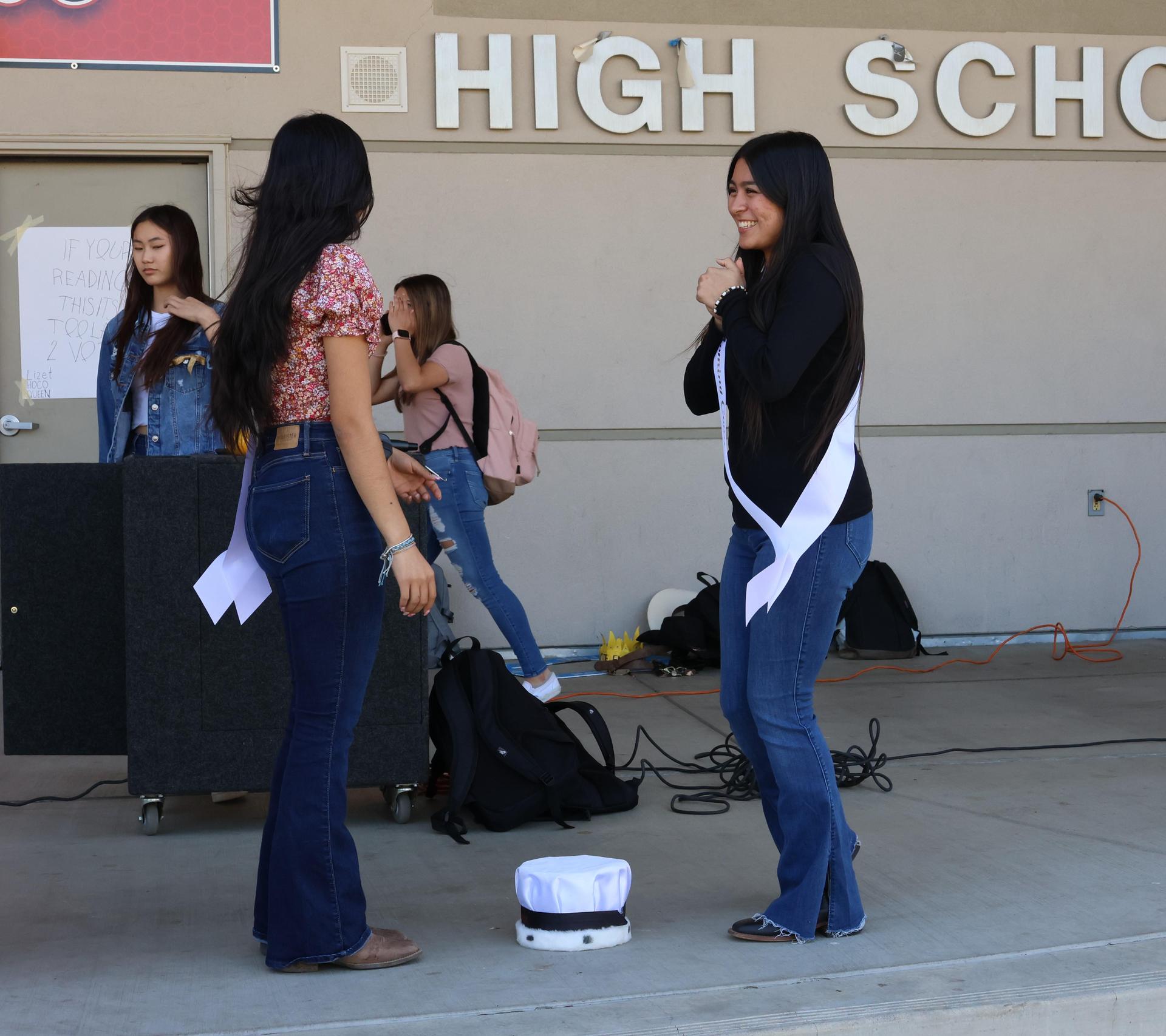 students dressed in western wear