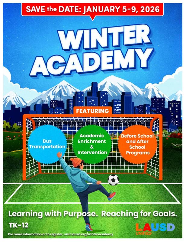 Winter academy flyer
