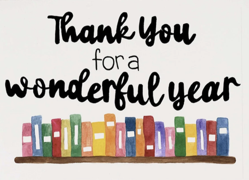 Thank You For A Wonderful Year