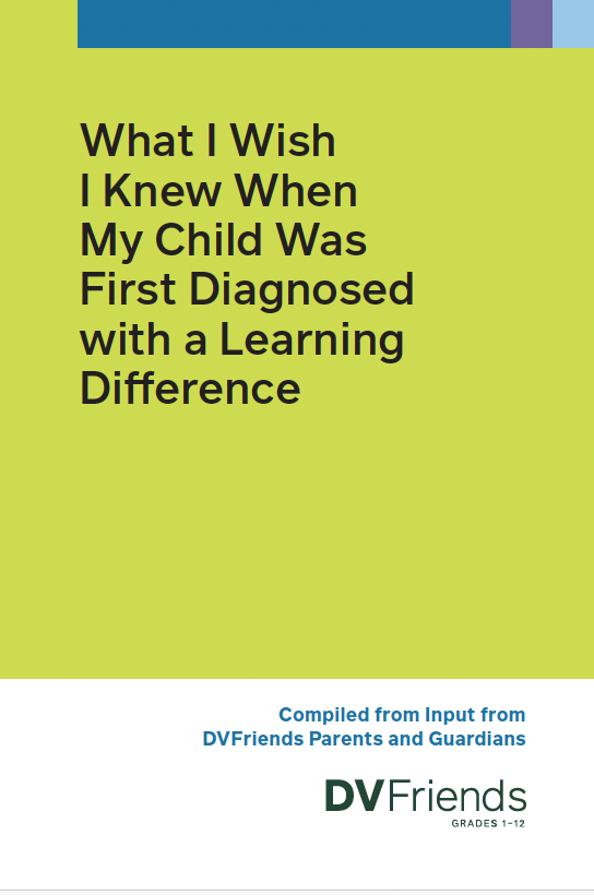 Cover of What I Wish I Knew When My Child Was First Diagnosed with a Learning Difference