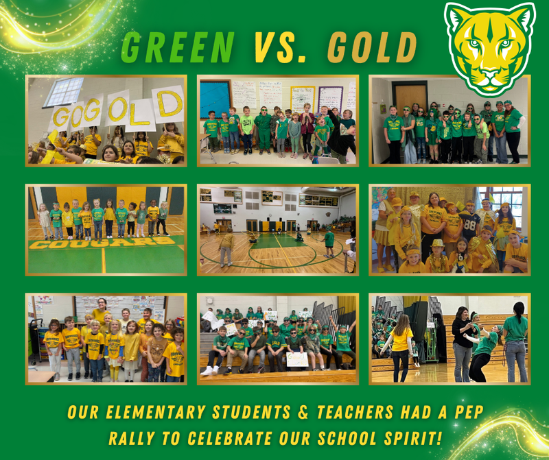 North Warren Elementary - Green and Gold Day