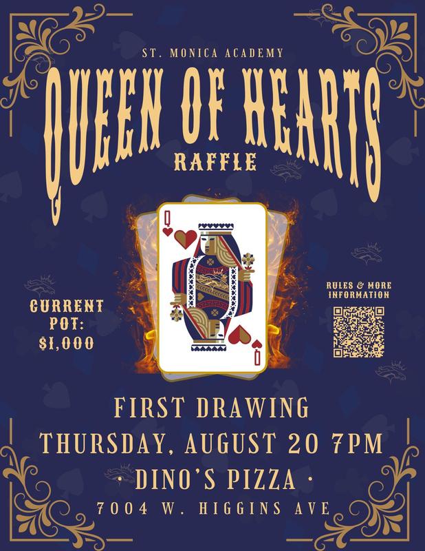 Queen of Hearts Flyer - 8/20
