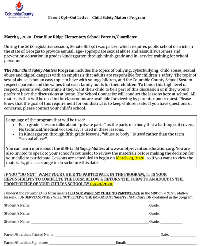 Blue Ridge Elementary