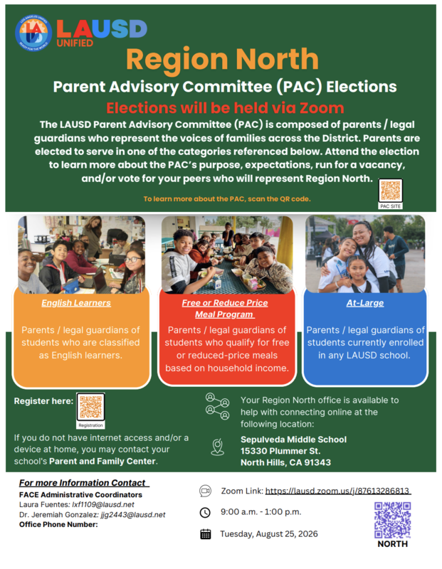 Parent Advisory Committee Elections