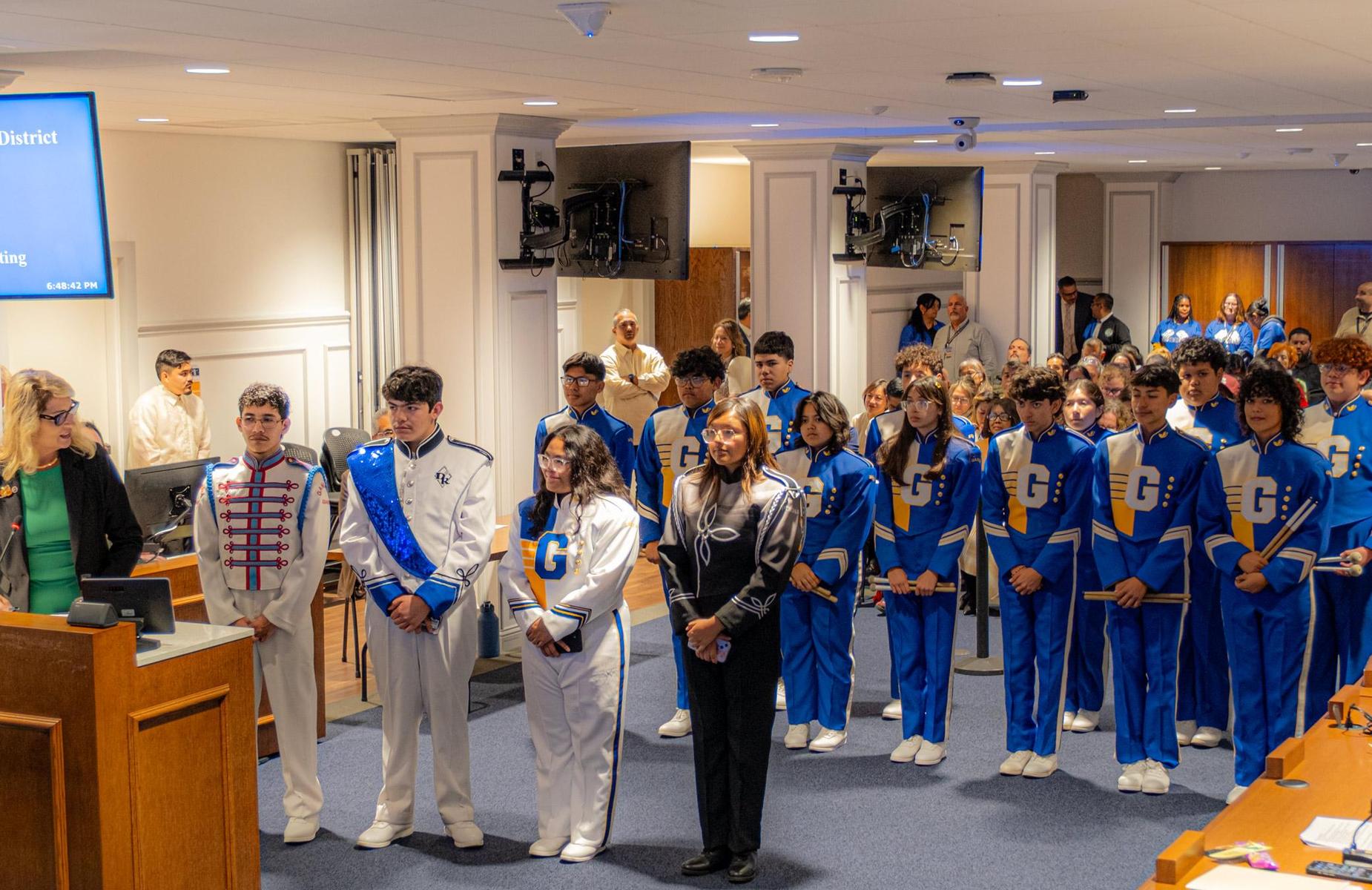 Marching Band at district