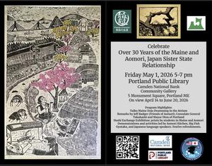 Hashi Maine Celebration Flyer advertisement