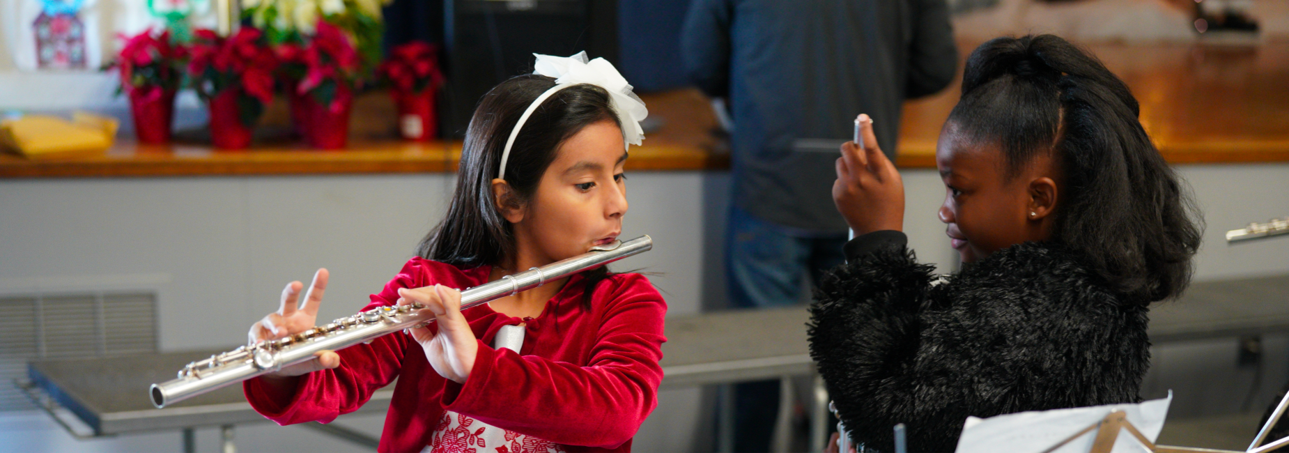 Kid Playing Flute
