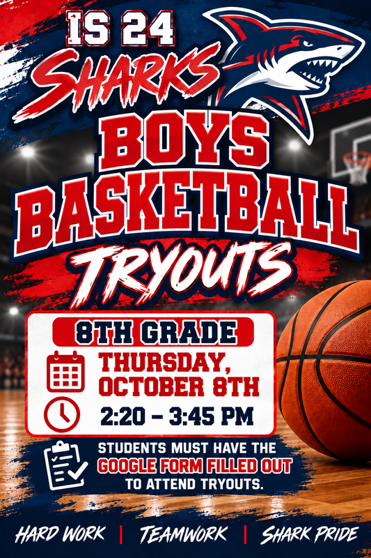 8th Grade Basketball Tryouts