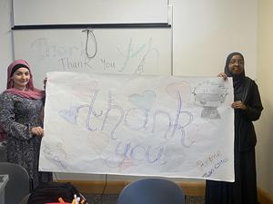 Last Friday, a group of our seniors volunteered at the Rice Street Library to help prepare for the upcoming ToshoCon event!