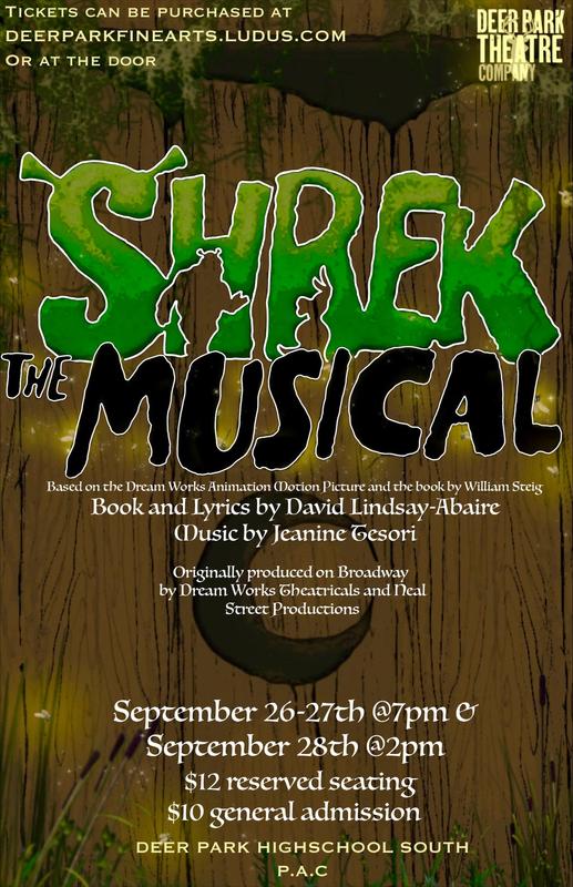 Shrek play poster