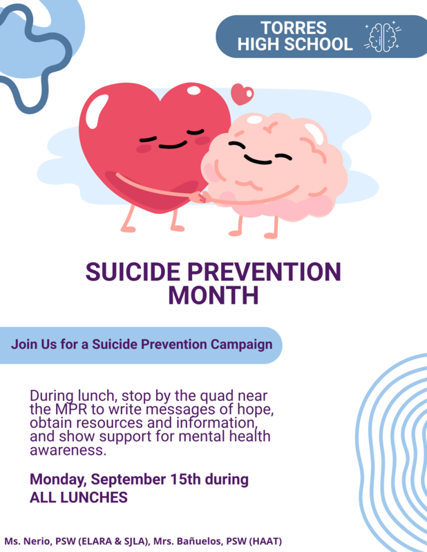 Suicide Prevention Month