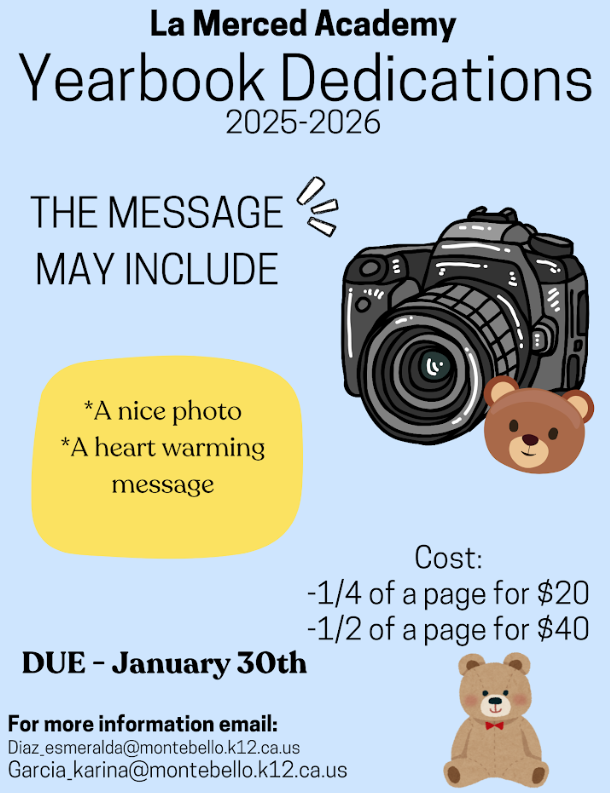 Yearbook Dedications in Eng