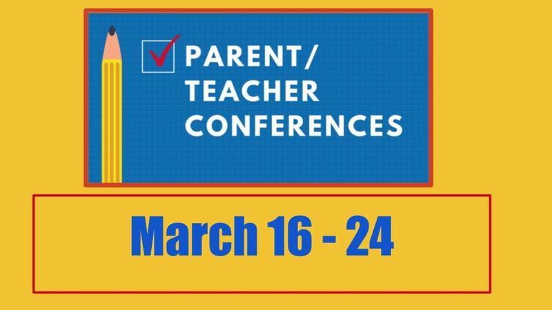 Conference Schedule - Early Dismissal