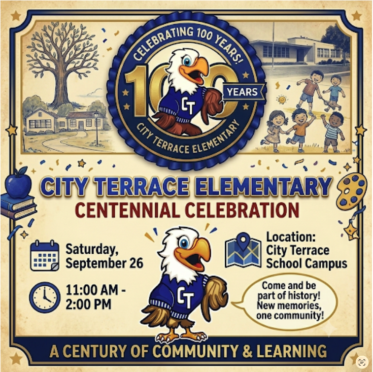 Centennial Celebration Flyer