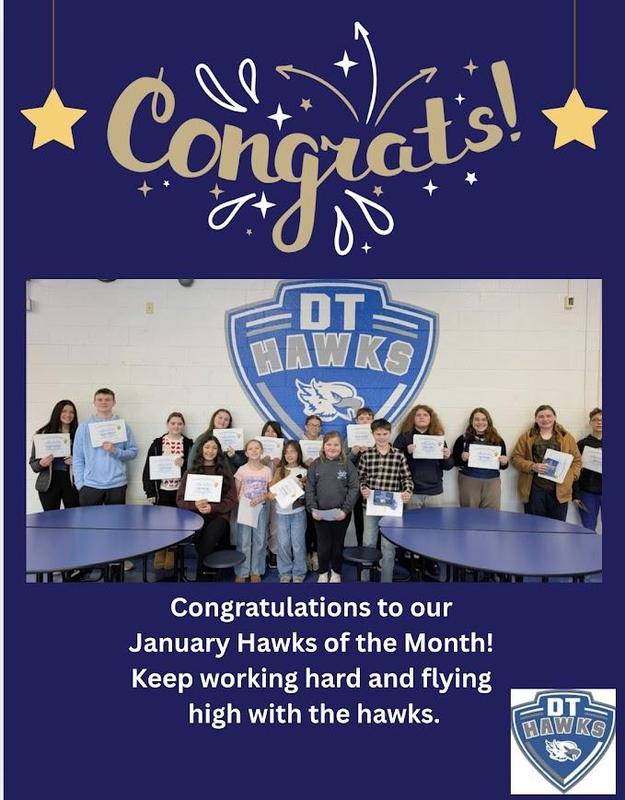 Hawks of the Month