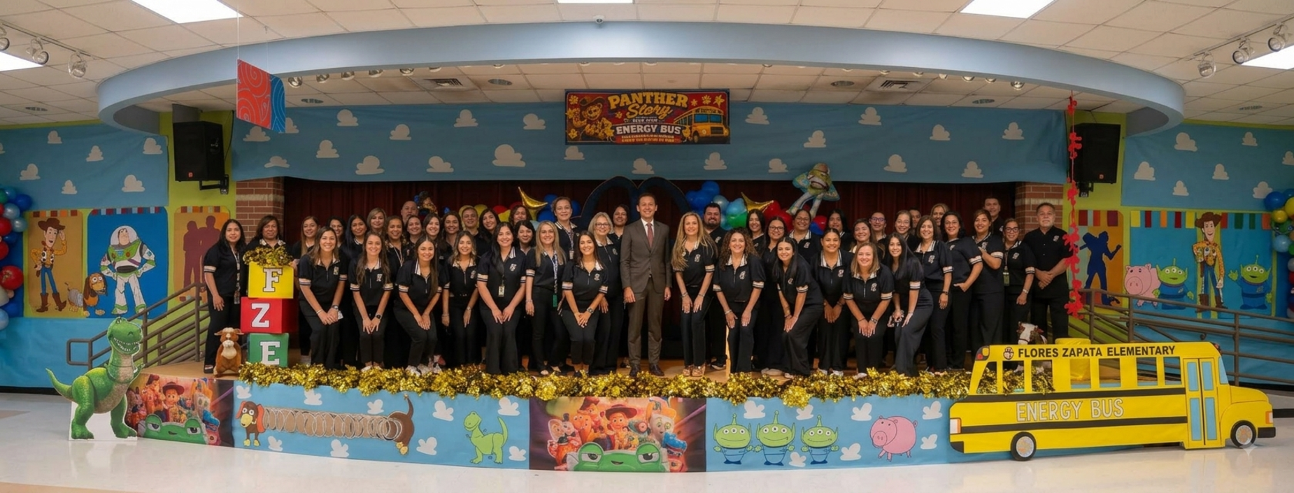 Flores/Zapata Elementary staff picture 26-27 School Year