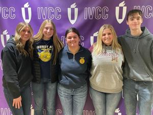 Agriculture students posing for photo