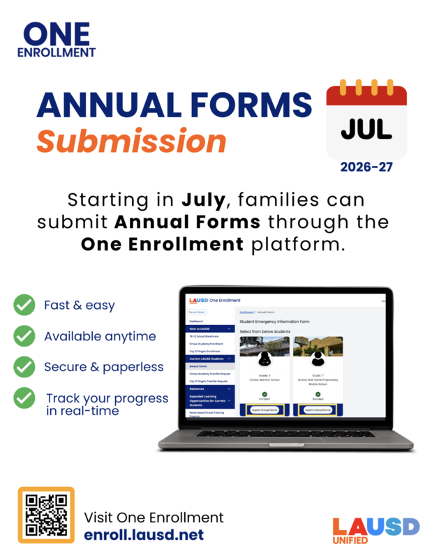 Annual Form Submission Flyer