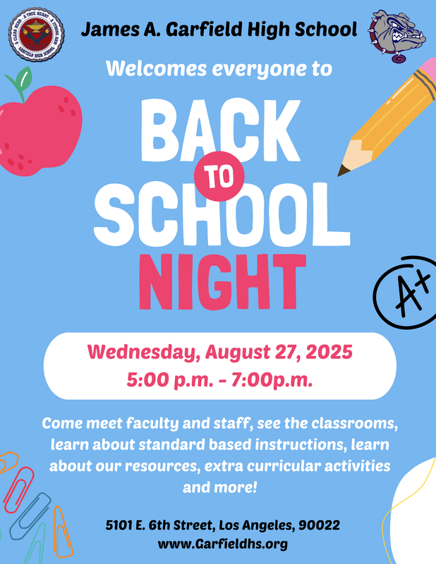 Back to School Flyer
