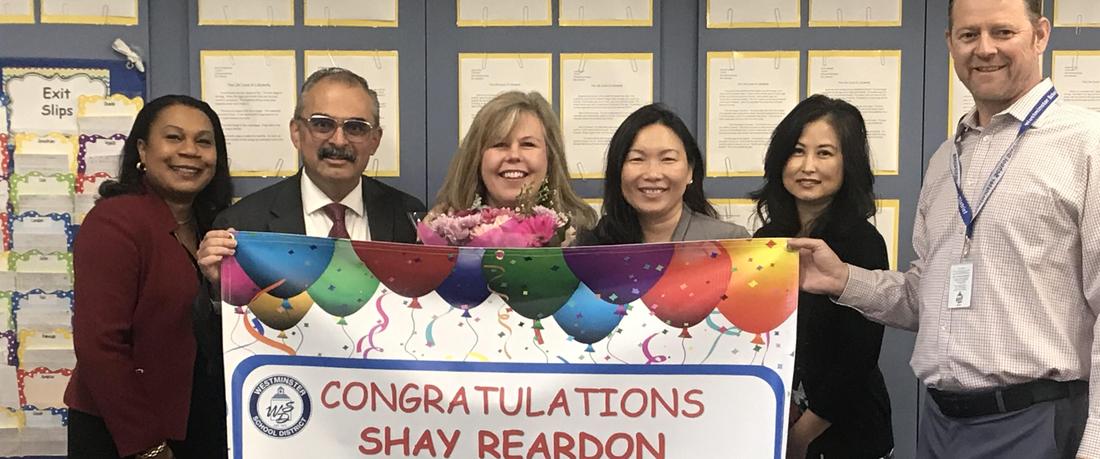 teacher of the year