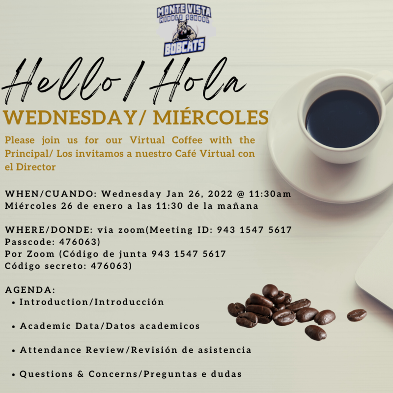 Coffee with the Principal