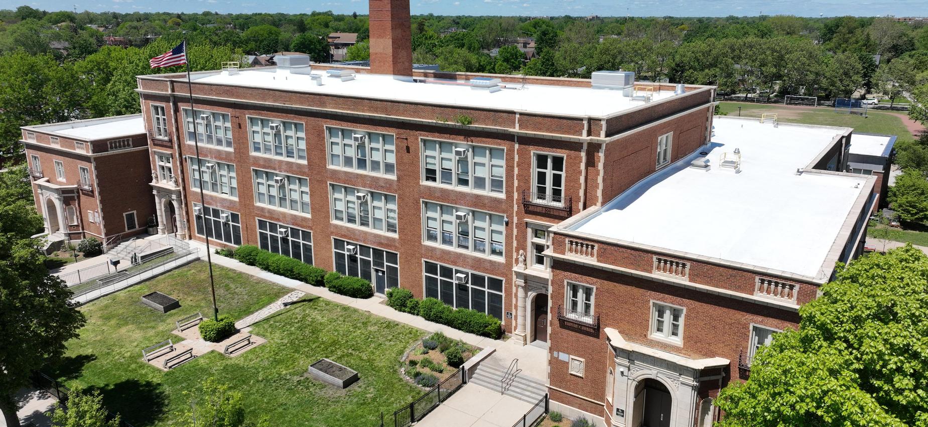 Aerial photo of Onahan