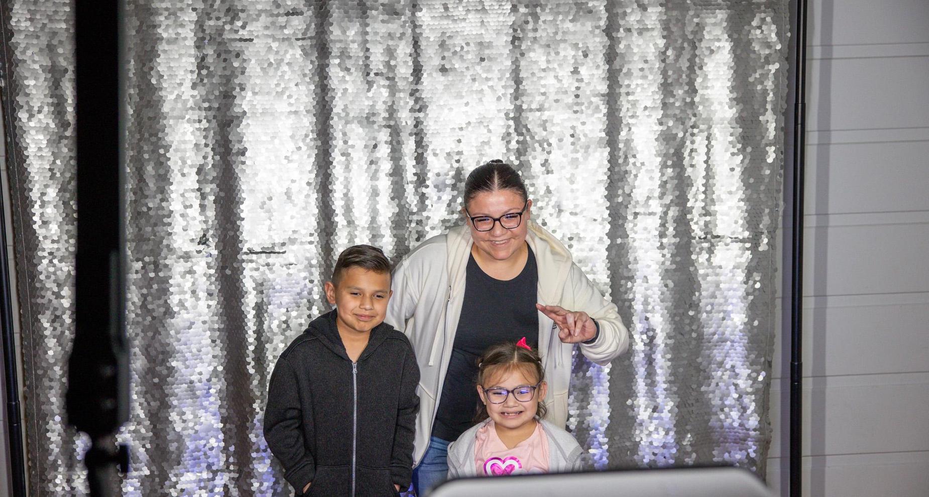 Families at Family Dance Night!