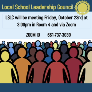 LSLC meeting October 23
