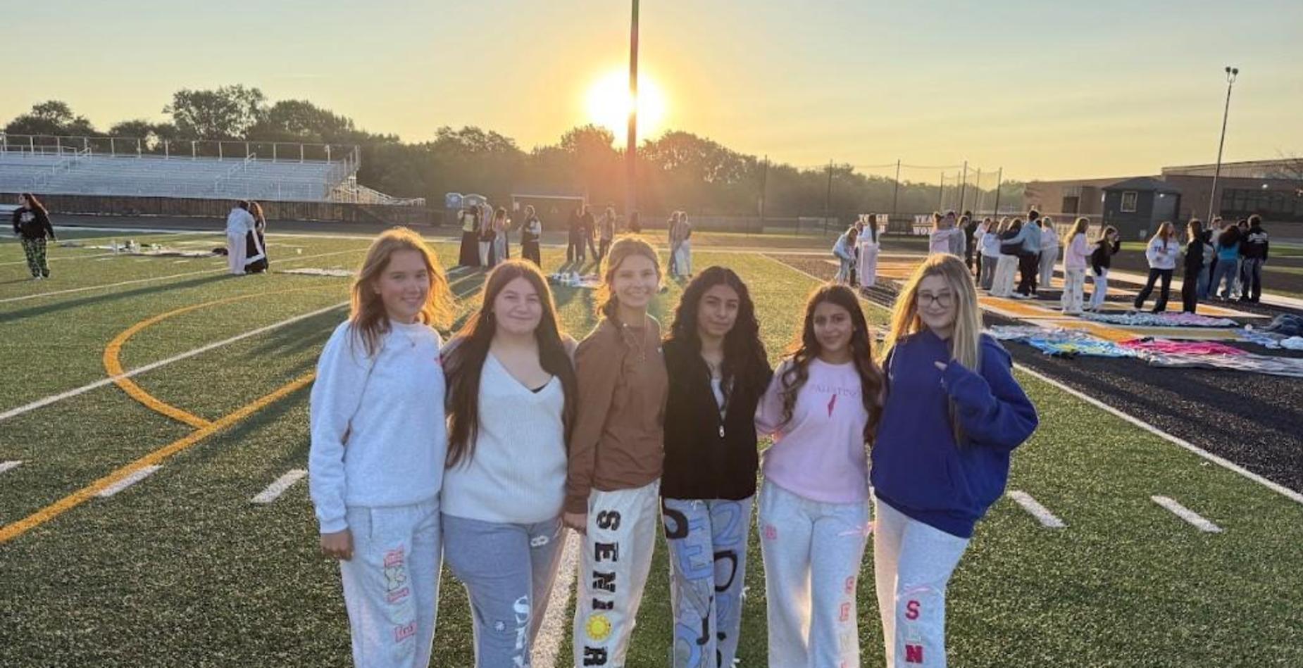 Senior Sunrise students