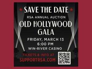RSA Auction "Old Hollywood Gayla" 3/13 6pm
