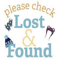 Please check the lost and found