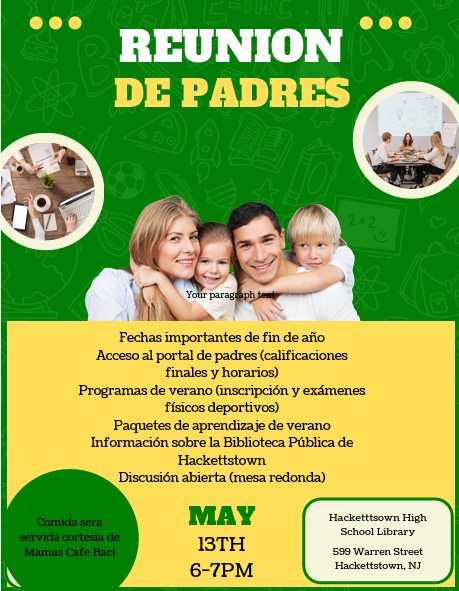 Reunion de Padres - May 13 Featured Photo