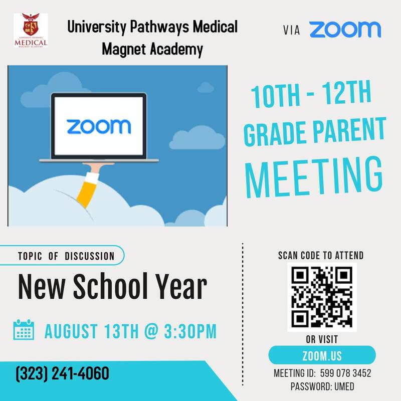 10th - 12th Grade Parent Town Hall Meeting Featured Photo