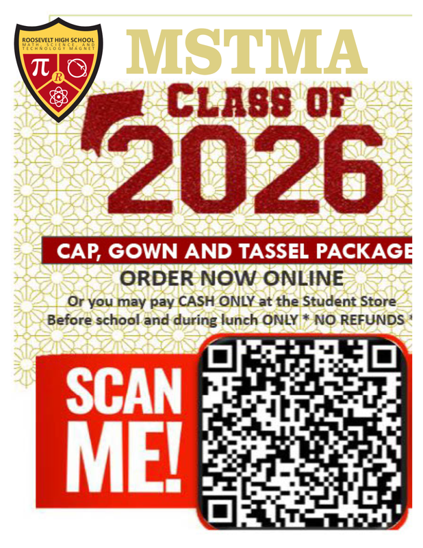 Cap, Gown & Tassel Package Flyer