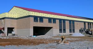 Poplar Hill Middle School construction site