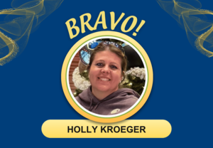 Bravo Award winner Holly Kroeger