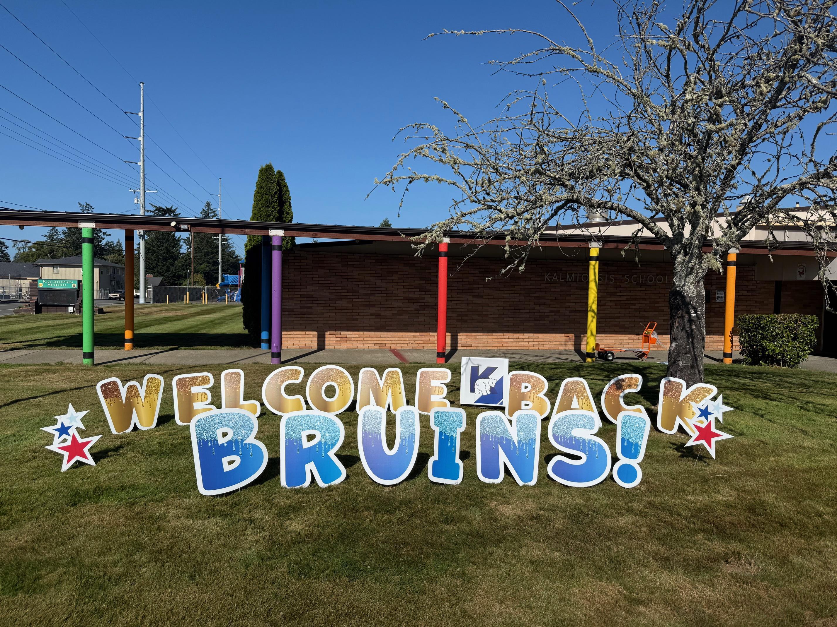 Welcome Back Bruins!