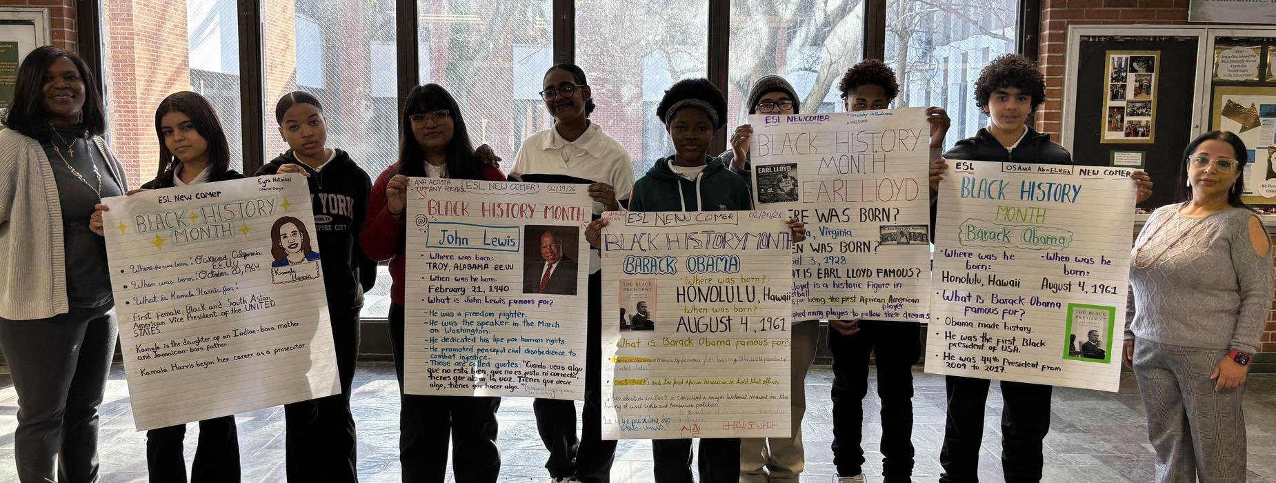 Dr. Kaul's Class celebrates Black History Month.