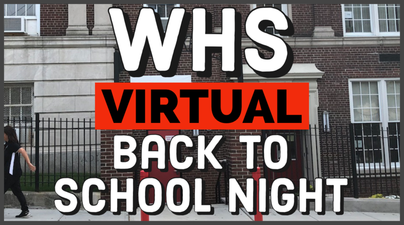WHS Back to School Night