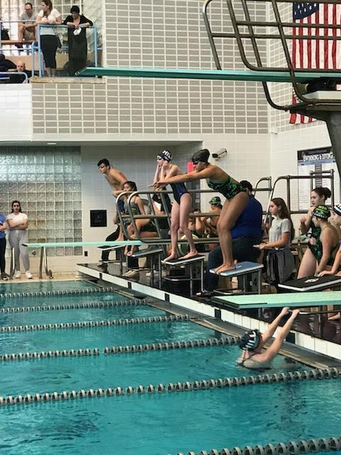 Swim Team Wins First Meet! Featured Photo