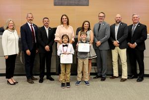 National Math Stars 2025 with Board of Trustees