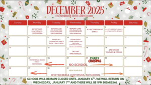 December Event Calendar