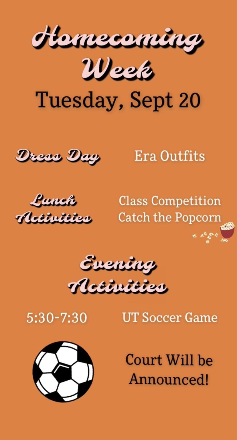 Homecoming Week Tues Sept 20 United Township High School District 30